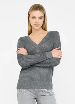Maglia con scollo a V