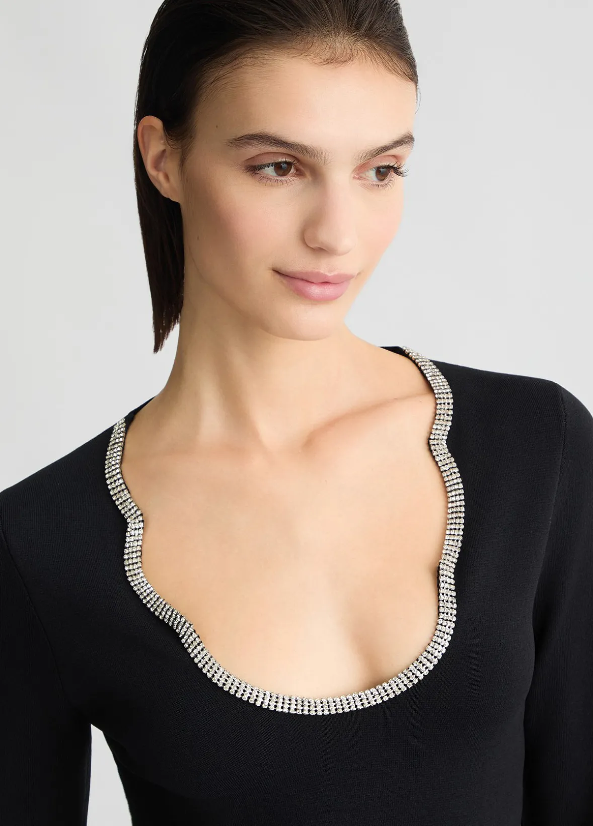 Maglia con strass