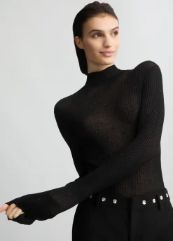 Maglia con strass