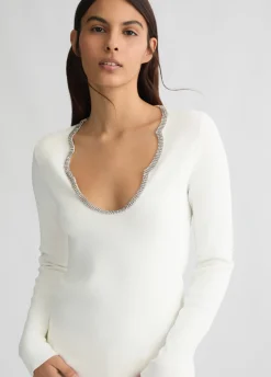 Maglia con strass