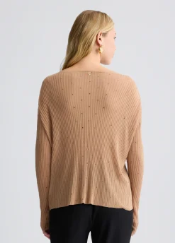 Maglia con strass