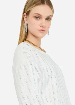 Maglia con strass