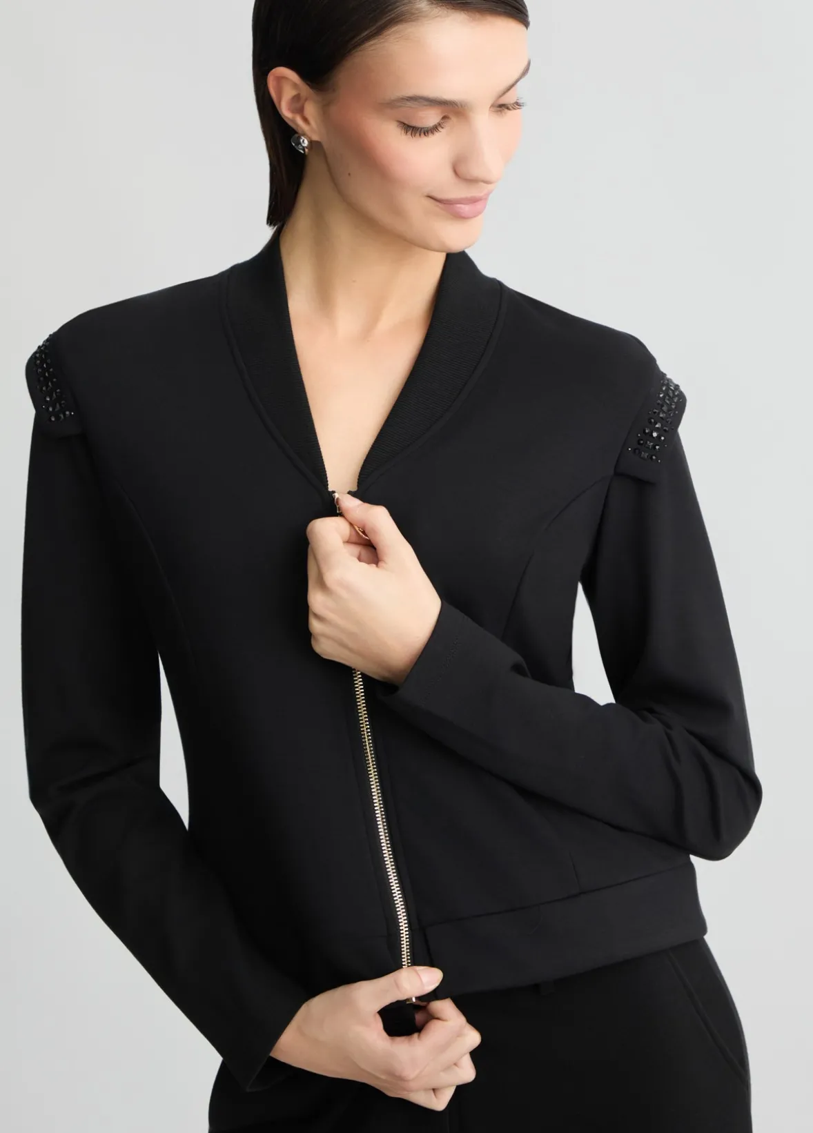 Maglia con zip