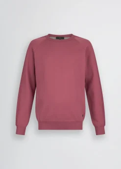 Maglia girocollo lampone