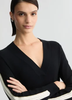 Maglia in cotone e lana