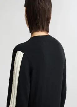 Maglia in cotone e lana