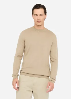 Maglia in cotone e seta
