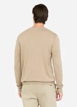 Maglia in cotone e seta