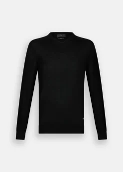 Maglia in lana con scollo a V