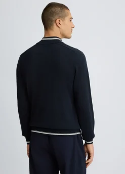 Maglia in lana con zip