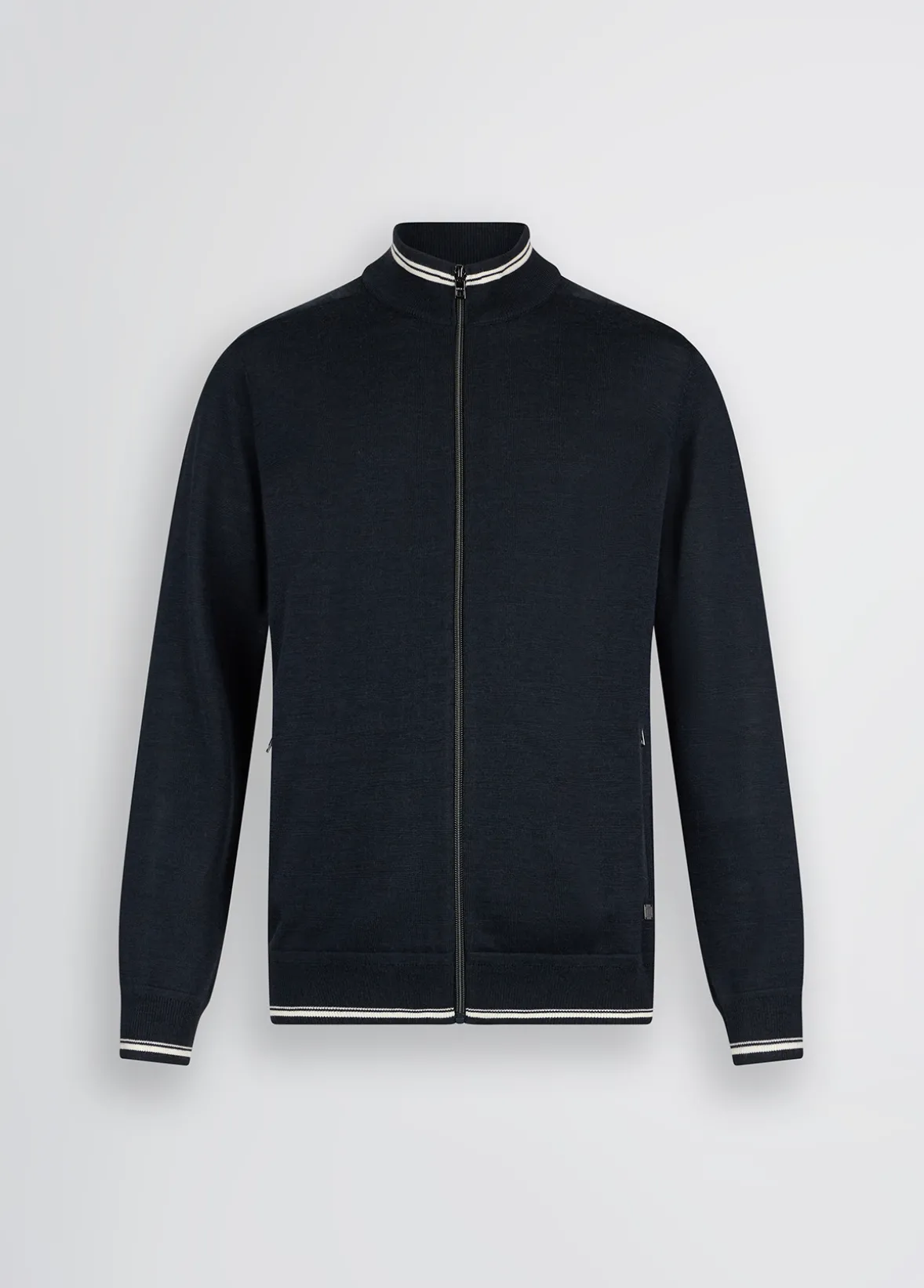 Maglia in lana con zip