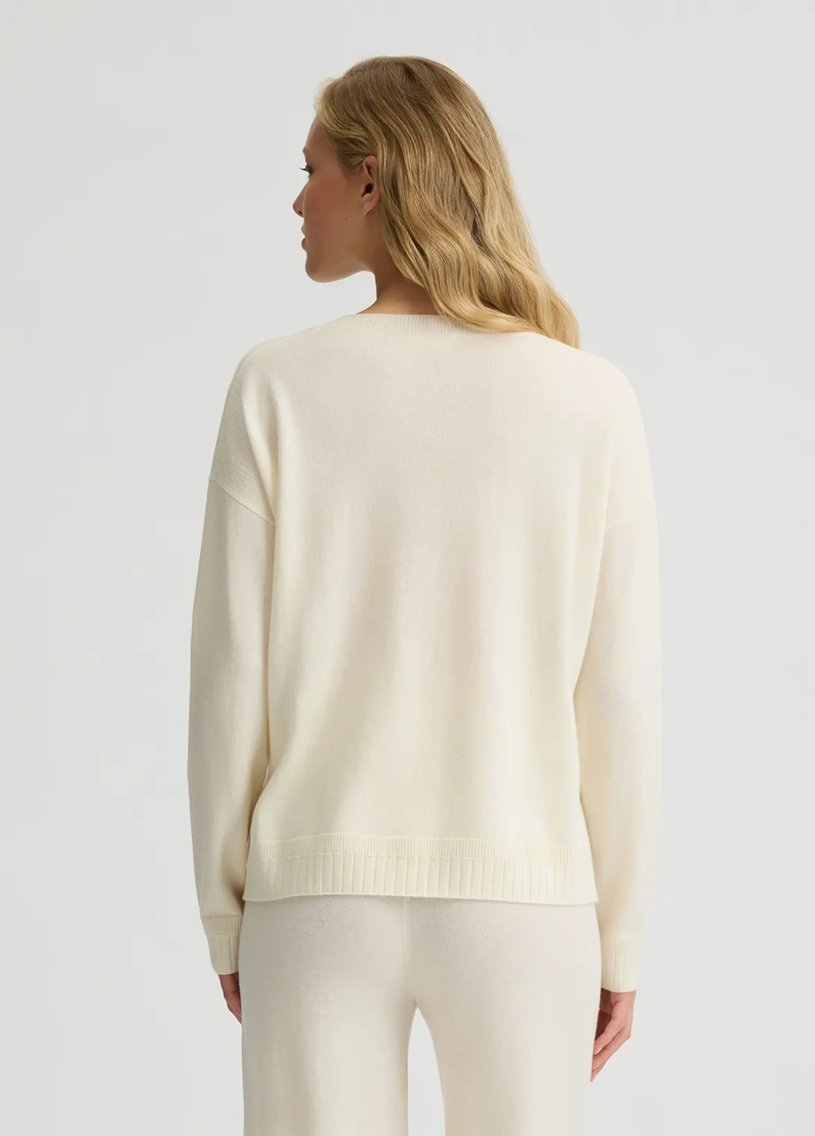 Maglia in lana e cashmere