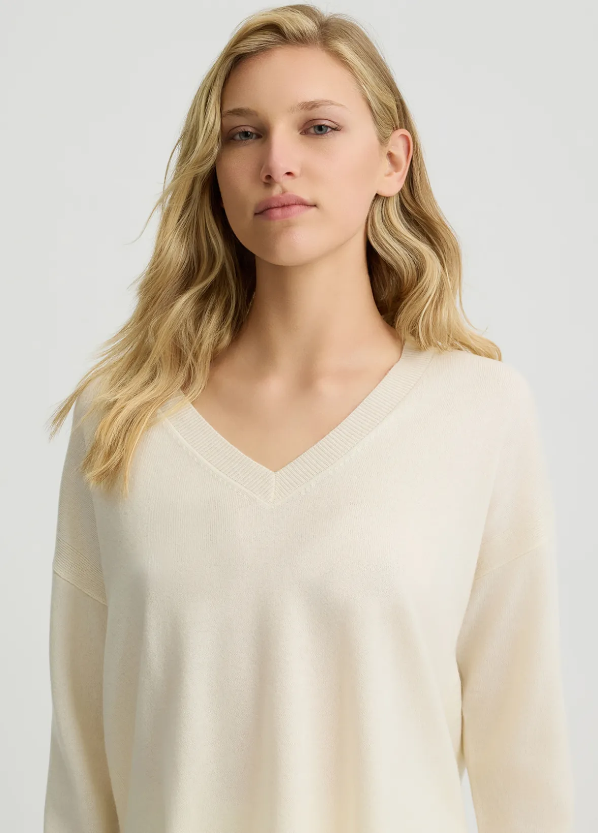 Maglia in lana e cashmere