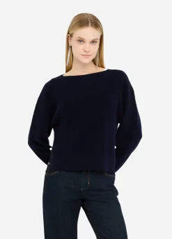 Maglia in lana e cashmere