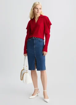 Maglia in lana e cashmere