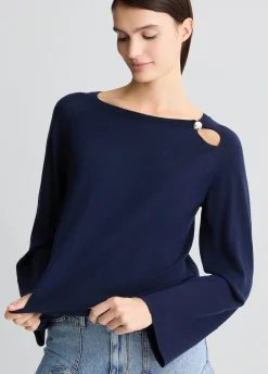 Maglia in lana e cashmere