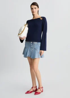 Maglia in lana e cashmere