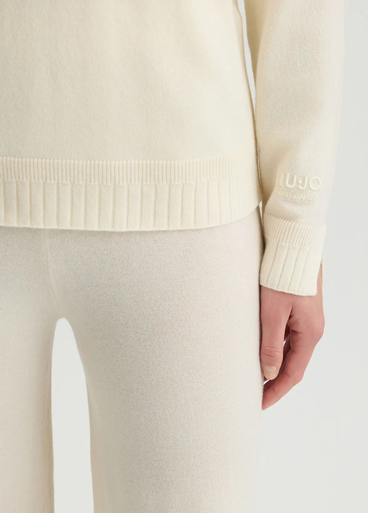 Maglia in lana e cashmere