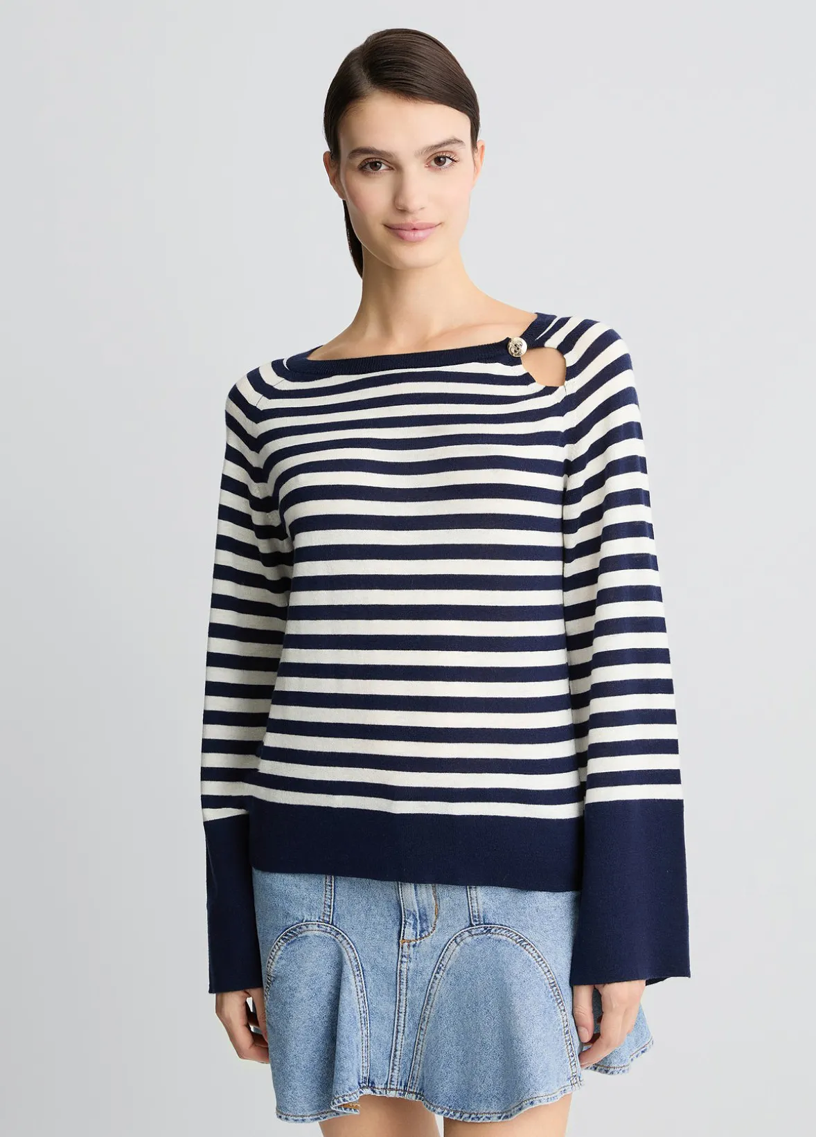Maglia in lana e cashmere