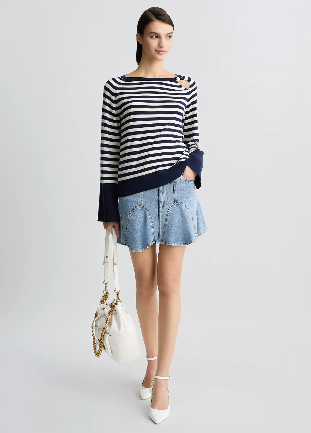 Maglia in lana e cashmere
