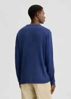 Maglia in lino e cotone