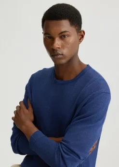 Maglia in lino e cotone