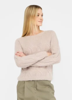 Maglia in misto alpaca