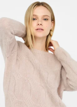 Maglia in misto alpaca
