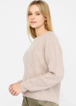 Maglia in misto alpaca