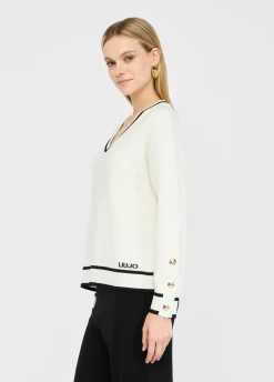 Maglia in misto seta