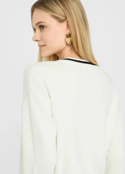 Maglia in misto seta