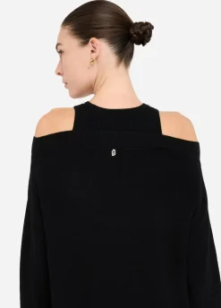 Maglione con ricami gioiello