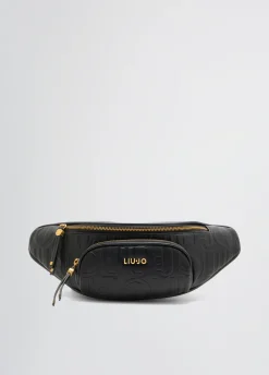 Marsupio bottalato con logo