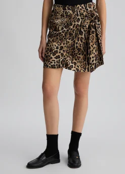 Minigonna animalier