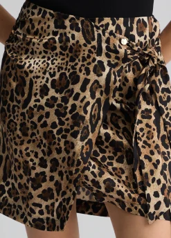 Minigonna animalier