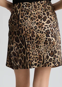 Minigonna animalier