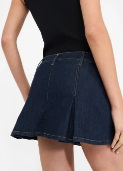 Minigonna in denim