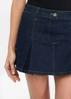 Minigonna in denim