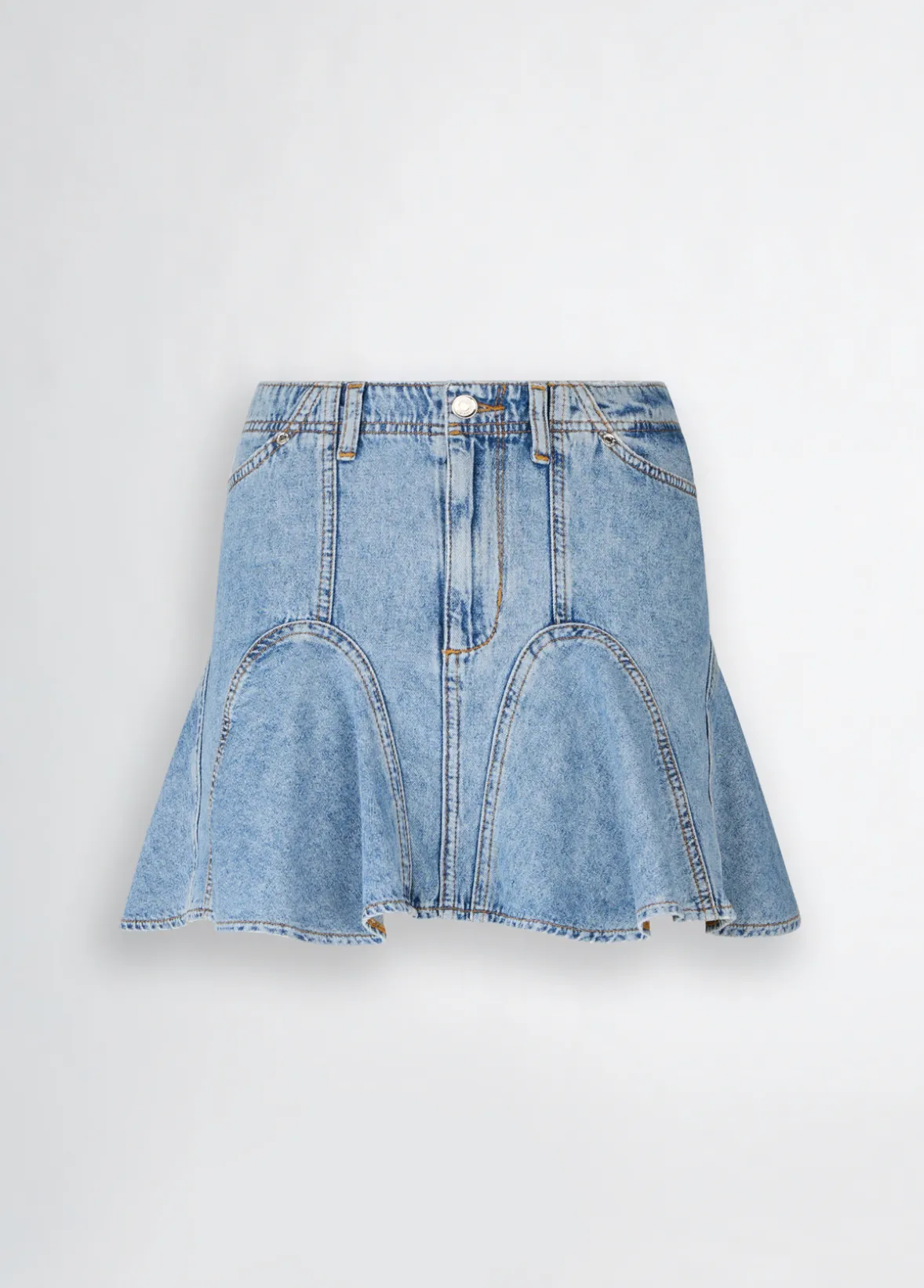 Minigonna in denim