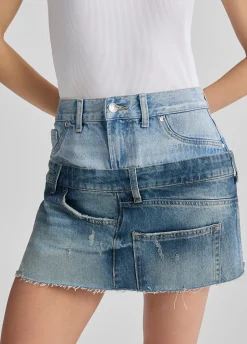 Minigonna in denim