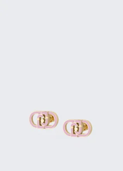 Orecchini con logo monogram