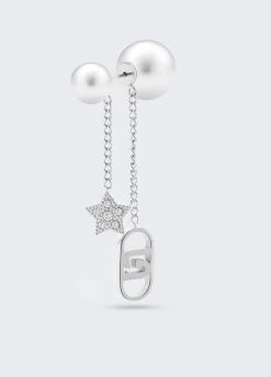 Orecchini con perle sintetiche