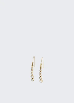 Orecchini pendenti con strass