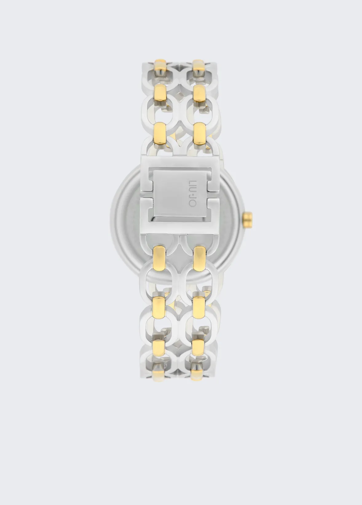 Orologio bicolor in acciaio