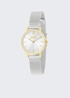 Orologio in acciaio bicolor