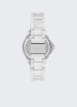 Orologio in acciaio con brill