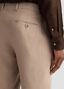 Pantaloni 100% lino