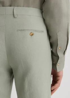 Pantaloni 100% lino