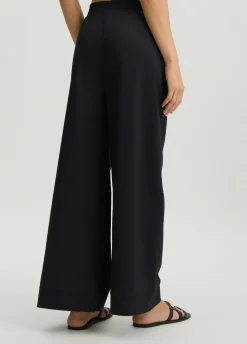 Pantaloni a palazzo in cotone