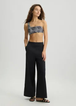 Pantaloni a palazzo in cotone